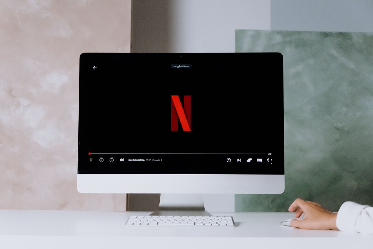Premium streaming experience on modern display